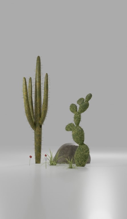 Abstrakte Tuschezeichnung