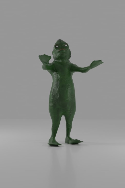 Abstrakte Tuschezeichnung